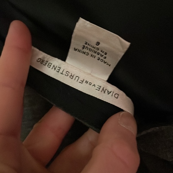 Diane Von Furstenberg Jori Dress Gray - Picture 4 of 4